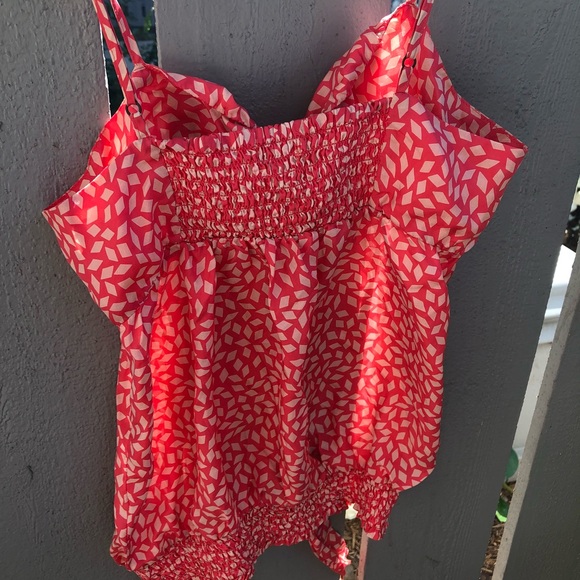 Coral spaghetti strap top - Picture 4 of 4
